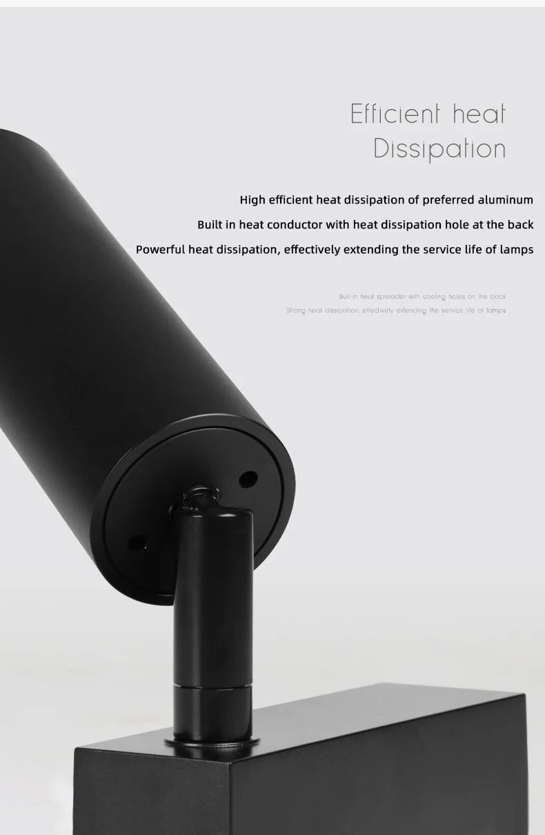 spot 	led monté en surface petit angle pour restaurant décoration