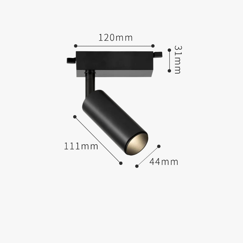 spot 	led monté en surface petit angle pour restaurant décoration
