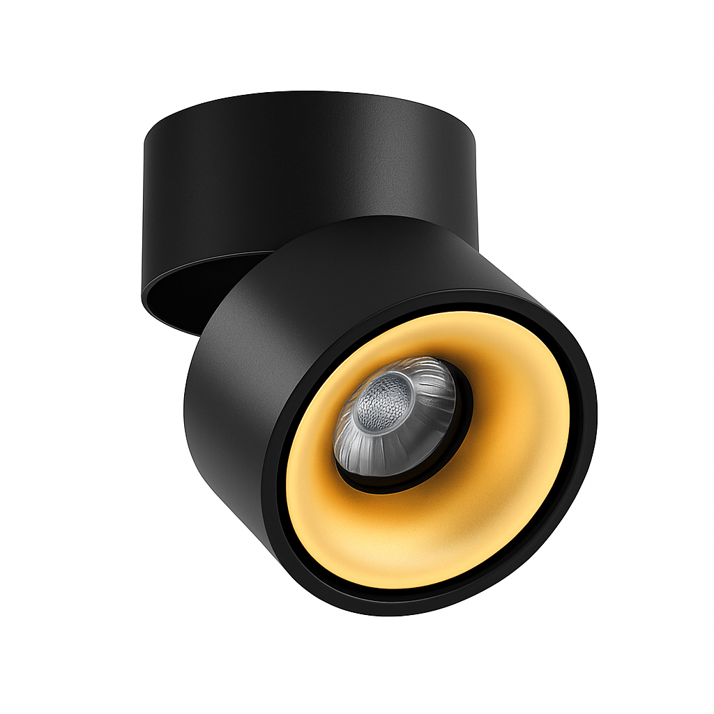 Spots LED design rond dirigeable