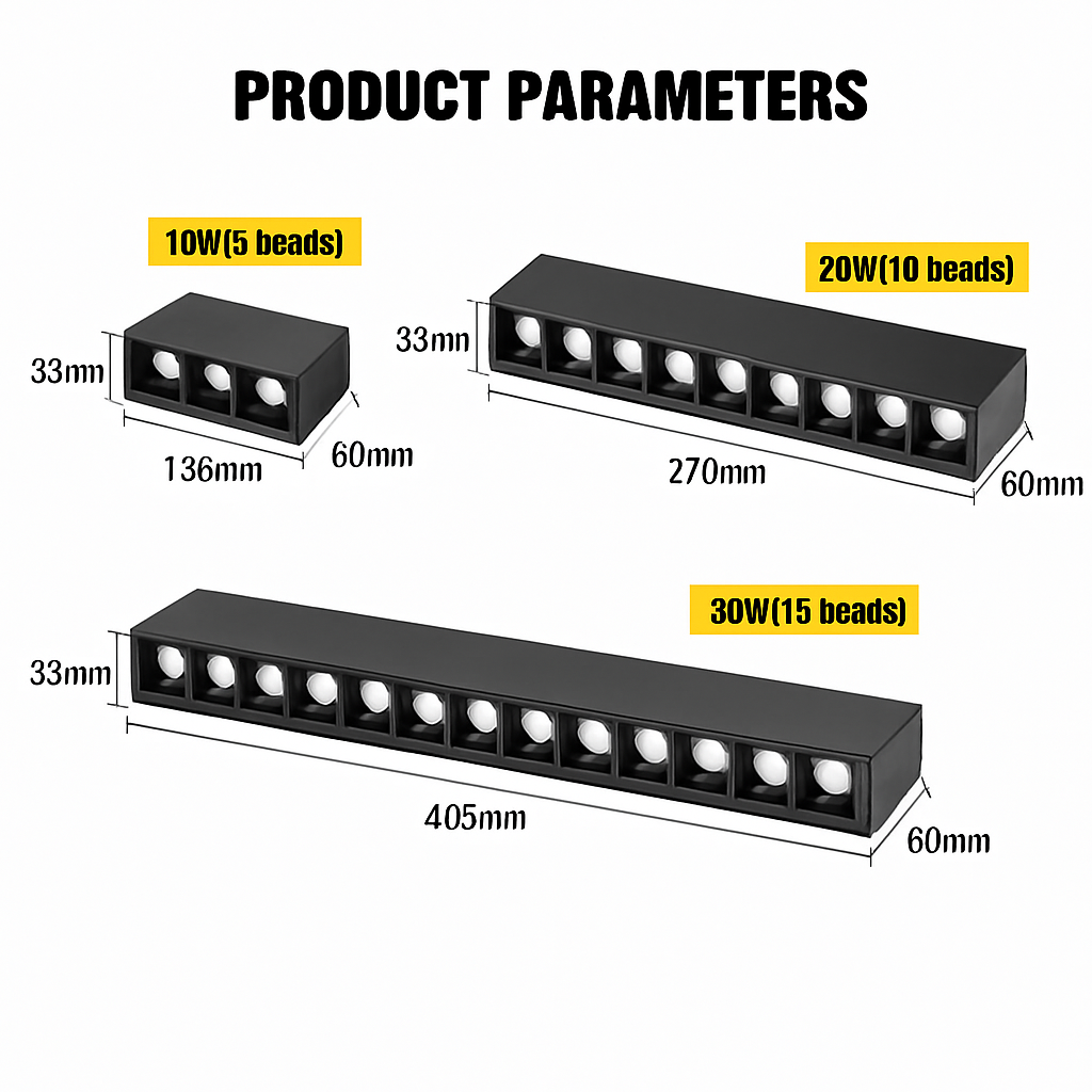 spots led dimmables pour éclairage intérieur moderne