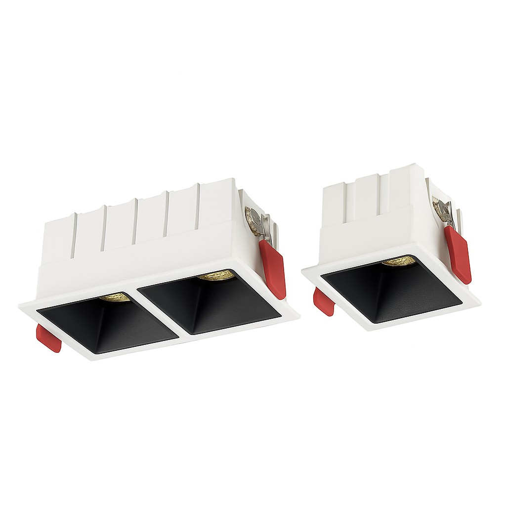 spots led encastrables modernes avec éclairage cob intégré