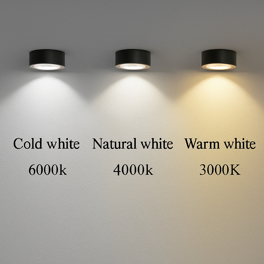 spots led à intensité variable pour éclairage intérieur décoratif