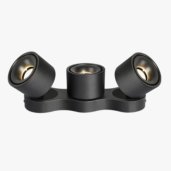 spots led rotatifs pliables à intensité variable pour éclairage intérieur