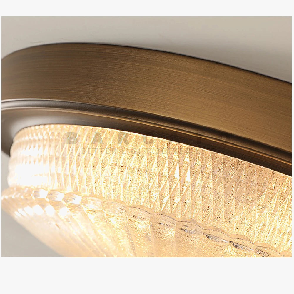 plafonnier Style américain LED créatif couloir allée blanc verre dépoli abat-jour lanternes décoration de la maison