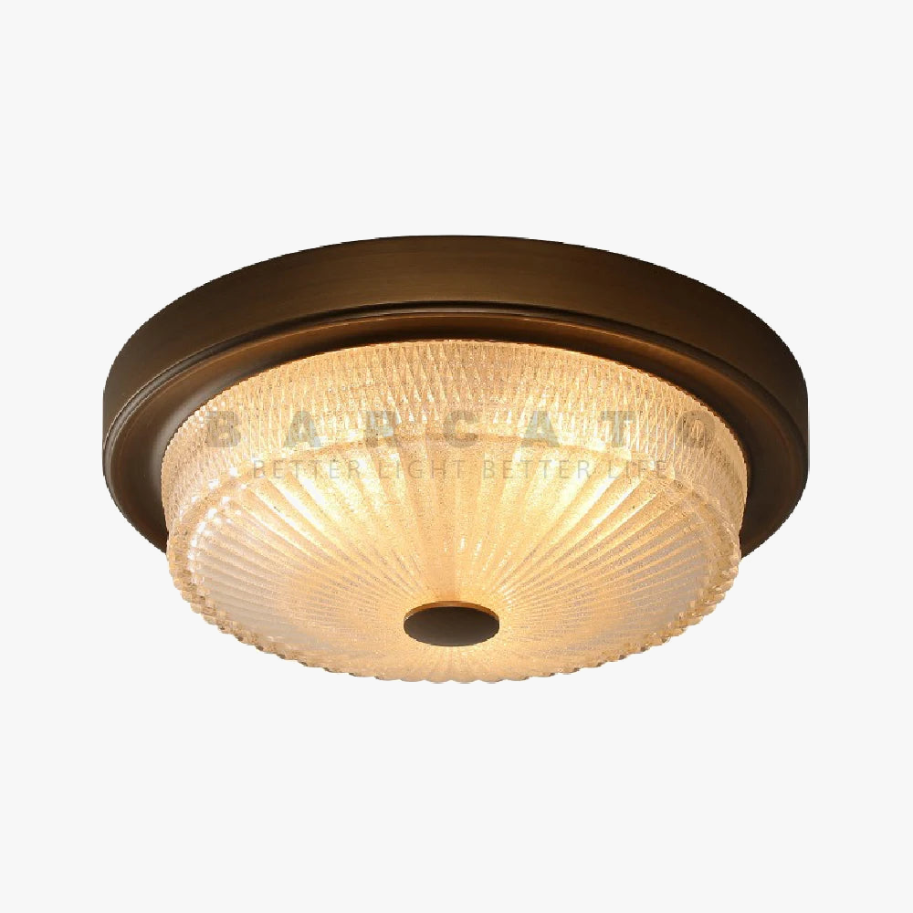 plafonnier Style américain LED créatif couloir allée blanc verre dépoli abat-jour lanternes décoration de la maison