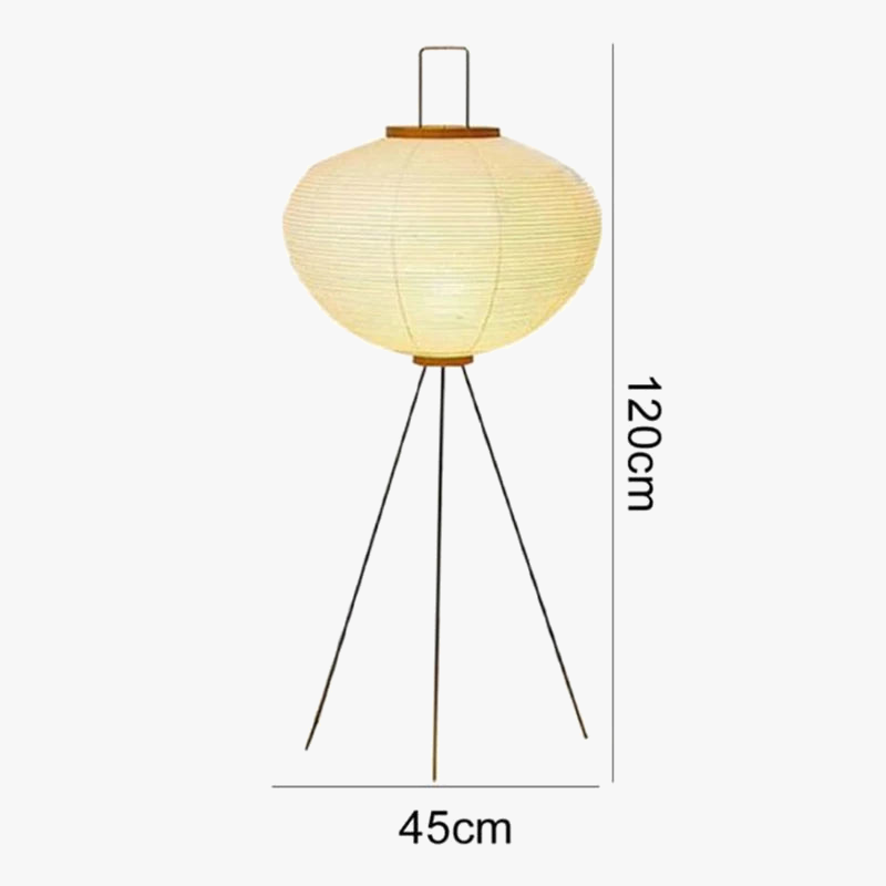 lampe de Table Style japonais papier de riz trépied lampe de bureau décor à la maison lumières créatives salon étude chambre lampe E27 lumières pour la maison
