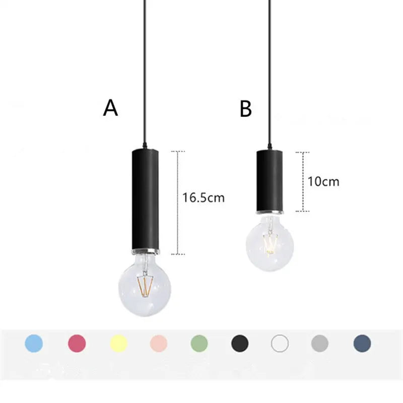 suspension artistique multicolore créative pour cafés et bars