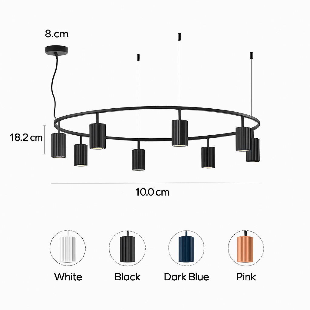 Suspension au design nordique moderne