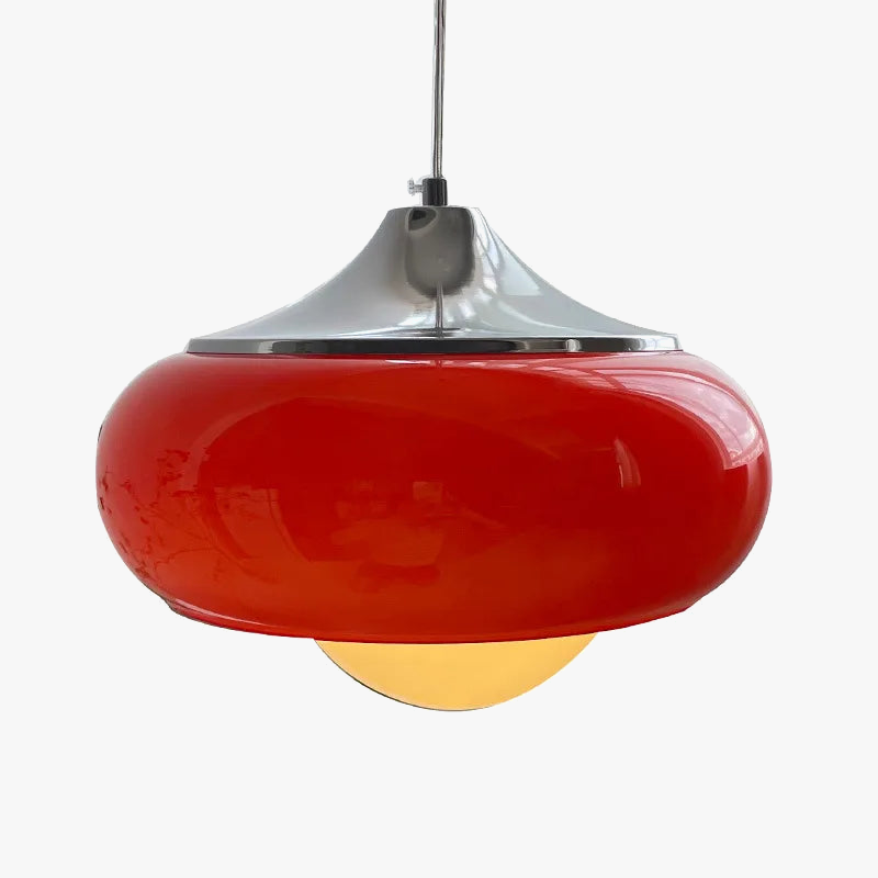 suspension bauhaus rétro en verre design pour intérieur