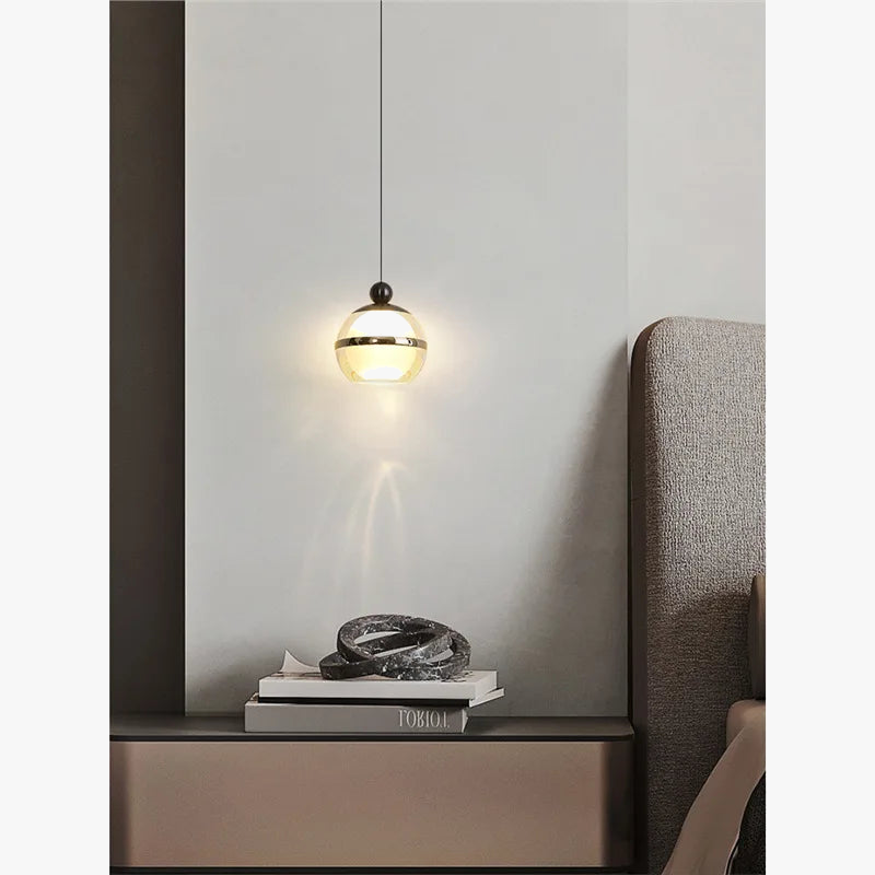 suspension boule led nordic lifting design moderne pour intérieur