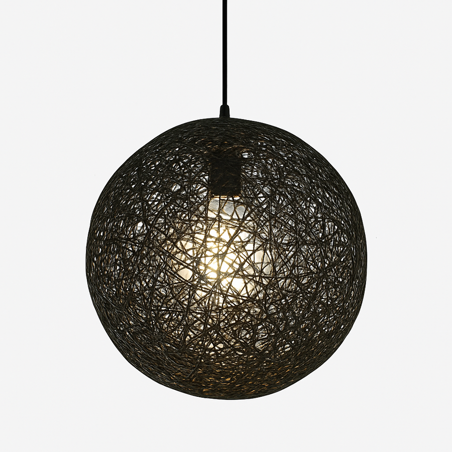 Suspension boule papier Wicker
