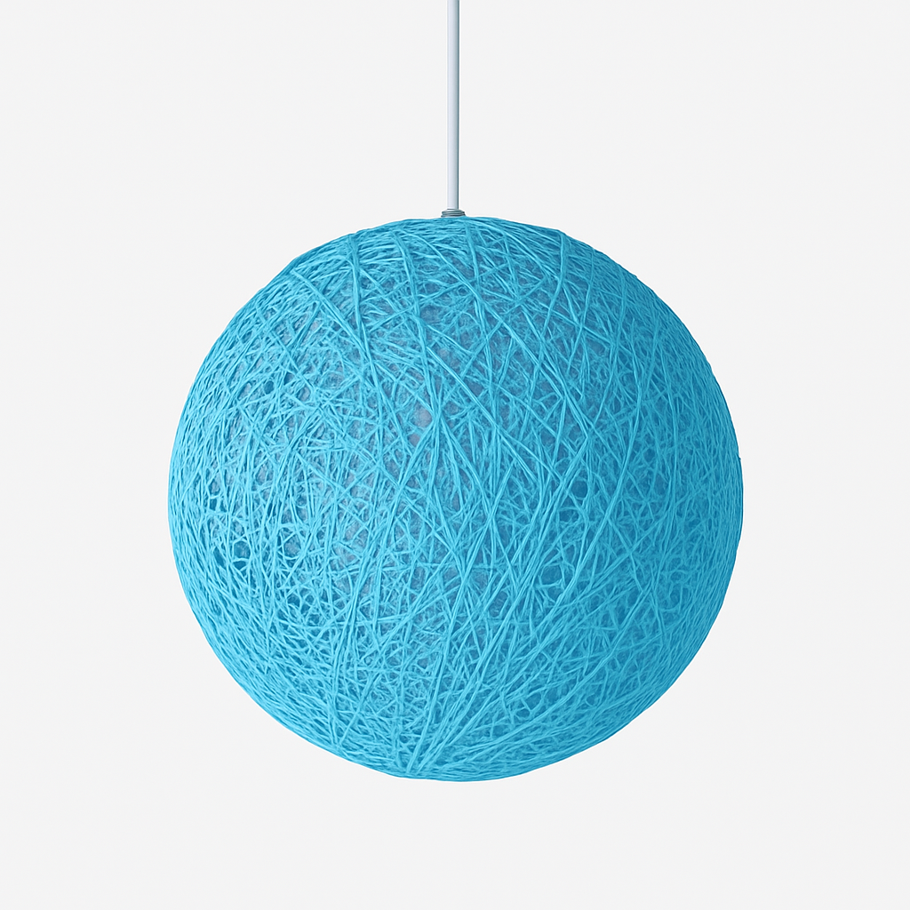 Suspension boule papier Wicker