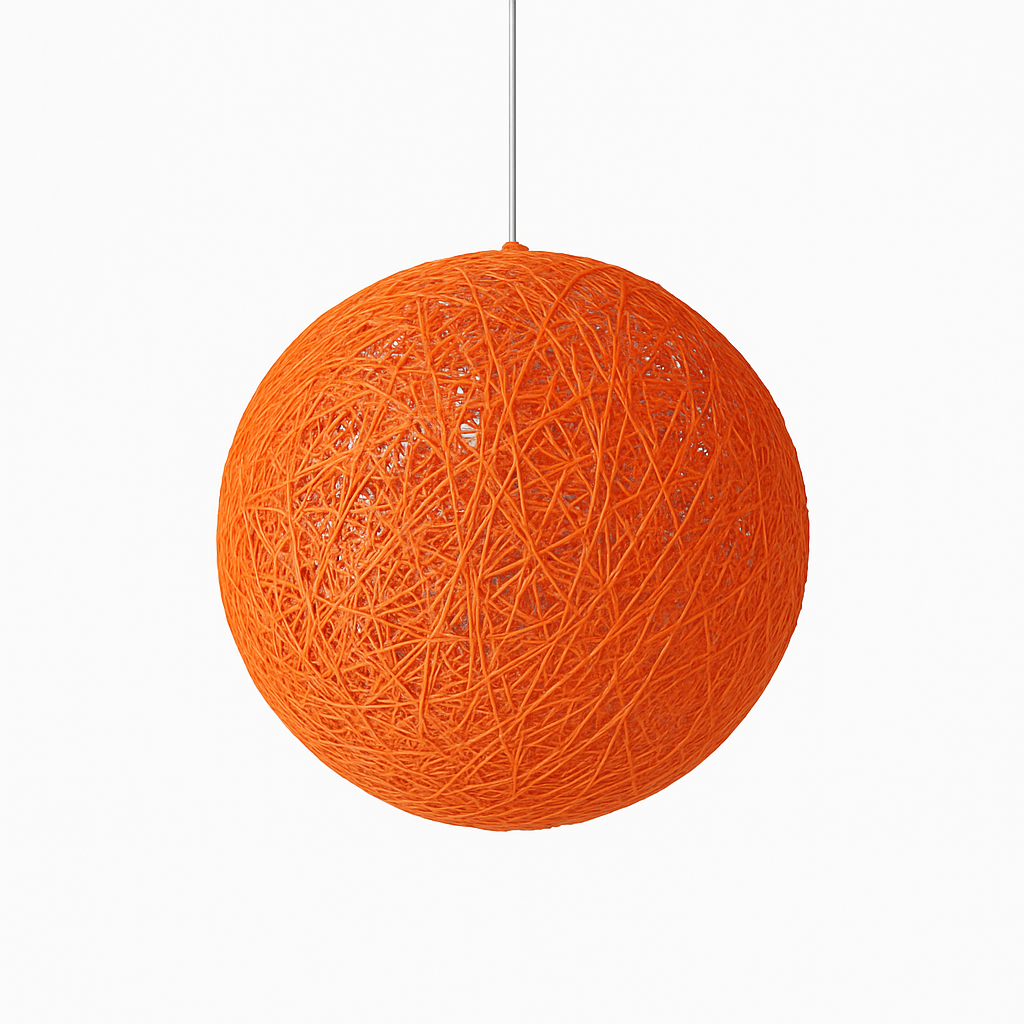 Suspension boule papier Wicker