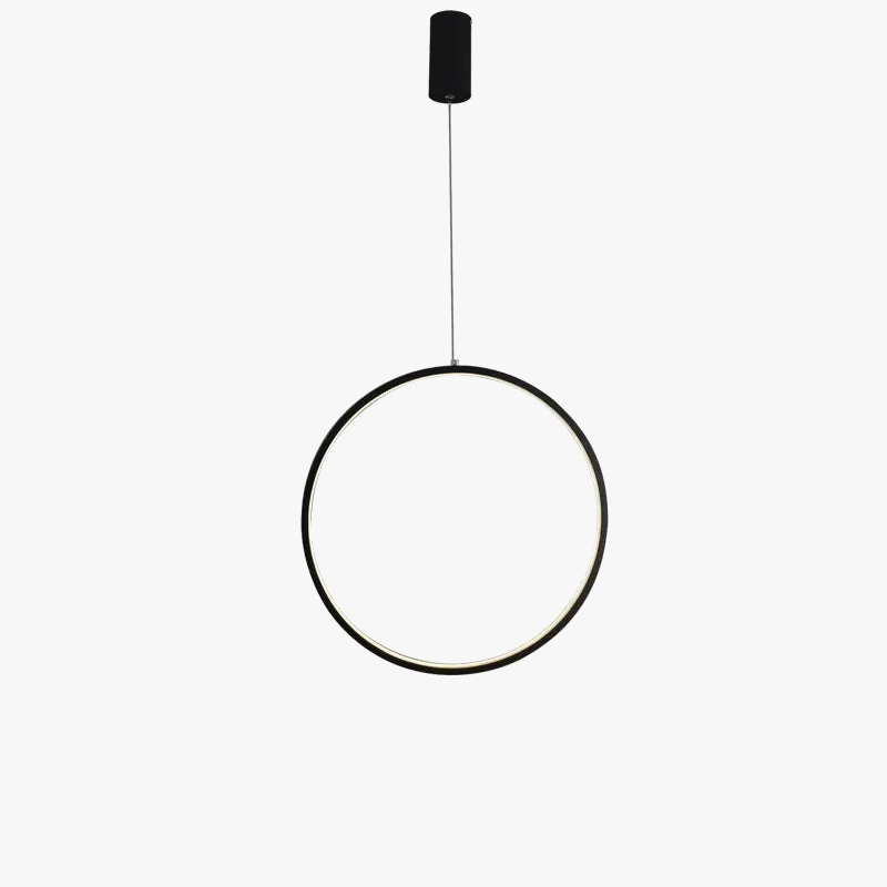 suspension circulaire à led pour intérieur moderne
