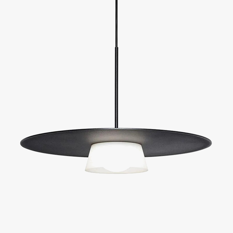 suspension circulaire minimaliste pour café et restaurant