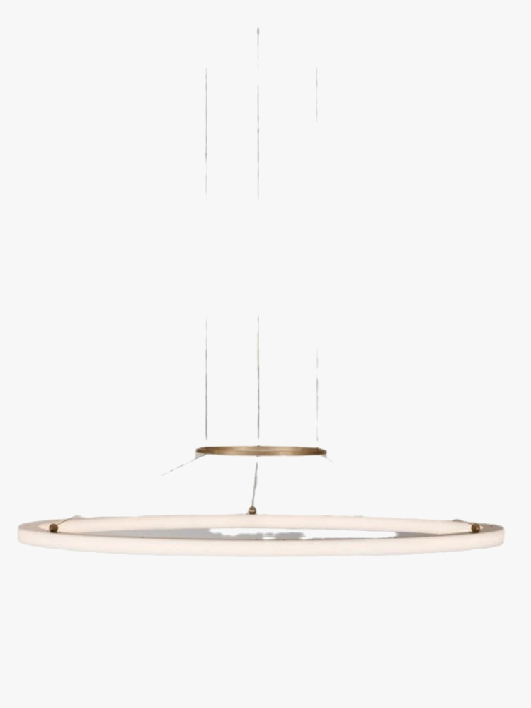 suspension circulaire minimaliste pour intérieur moderne créatif