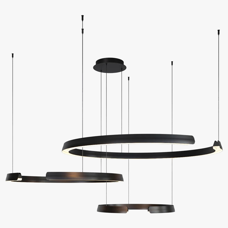 Suspension circulaire simple et moderne