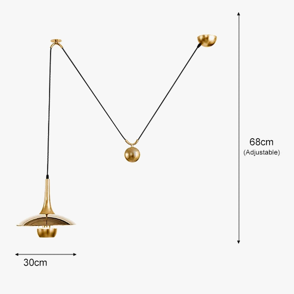 Suspension créative de styliste