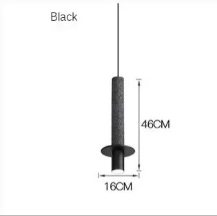 suspension créative en béton rétro pour café et restaurant