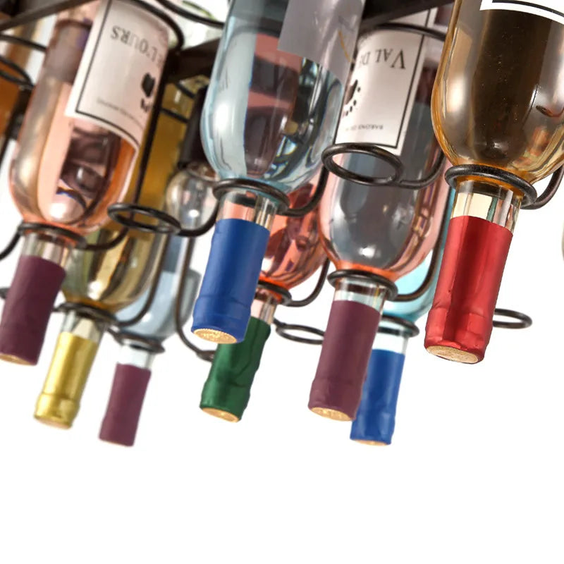 suspension créative en forme de bouteille pour décoration intérieure