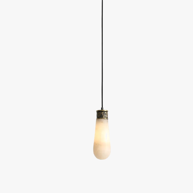 suspension créative en marbre et jade pour intérieur