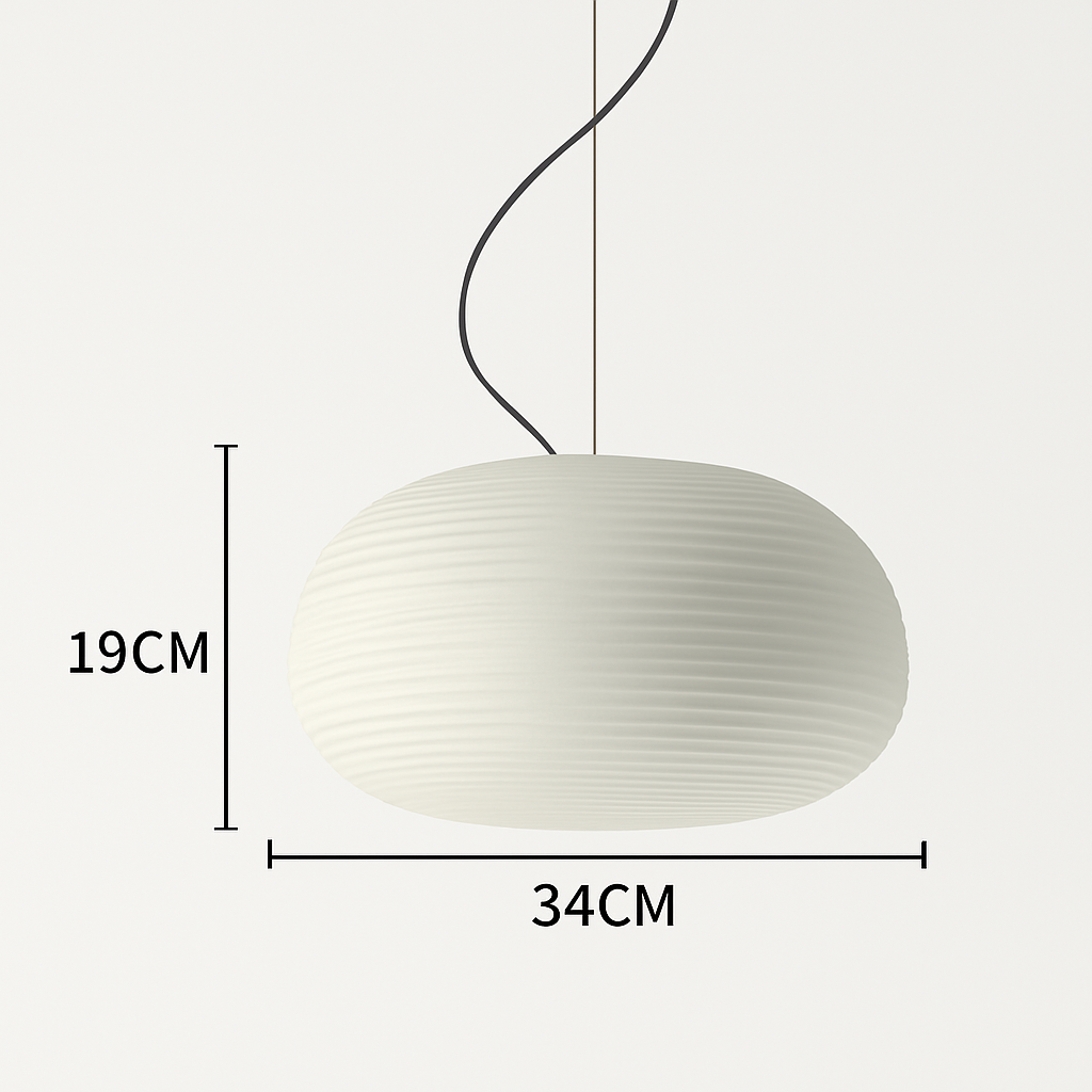 suspension créative en verre pour décoration intérieure moderne