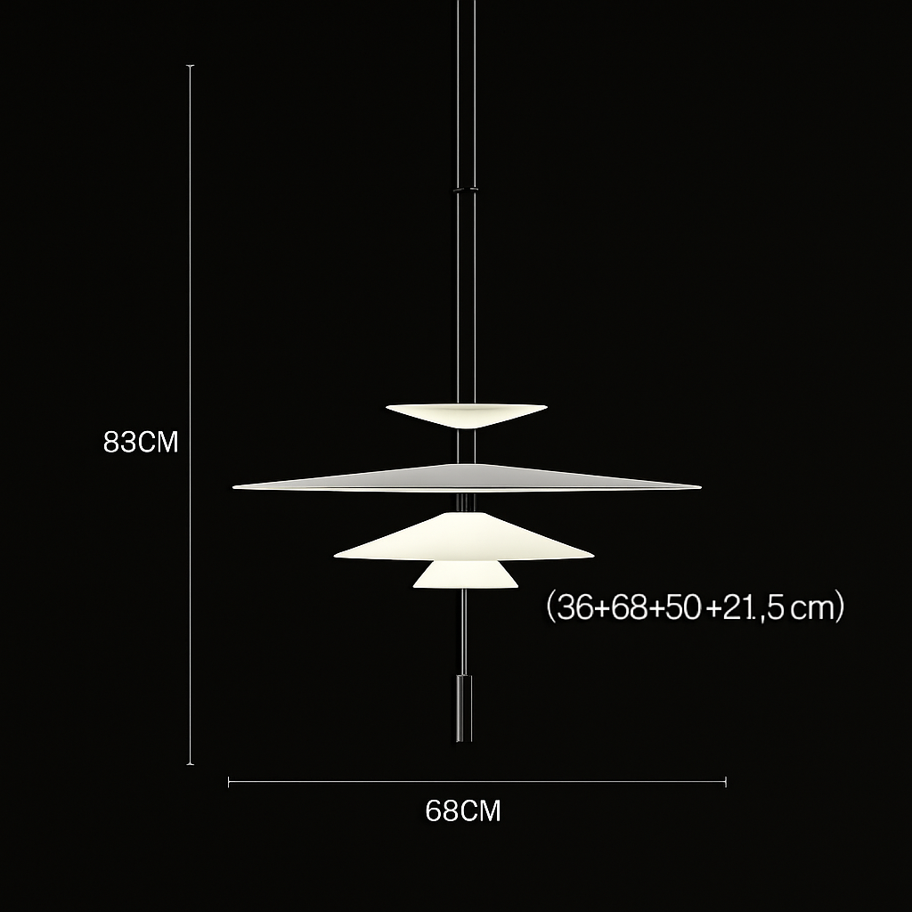 Suspension créative minimaliste