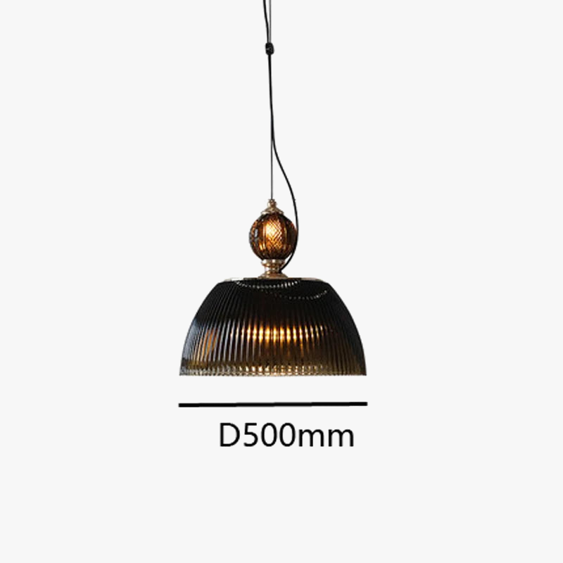 suspension créative nordique en verre pour restaurant et chambre moderne