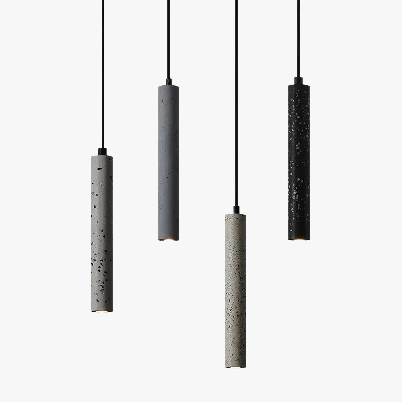 Suspension cylindrique en ciment européen
