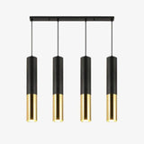 Suspension cylindrique tube chromé à LED Simplicity