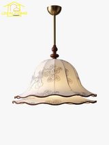 suspension décorative en tissu médiéval design français pour ambiance chaleureuse