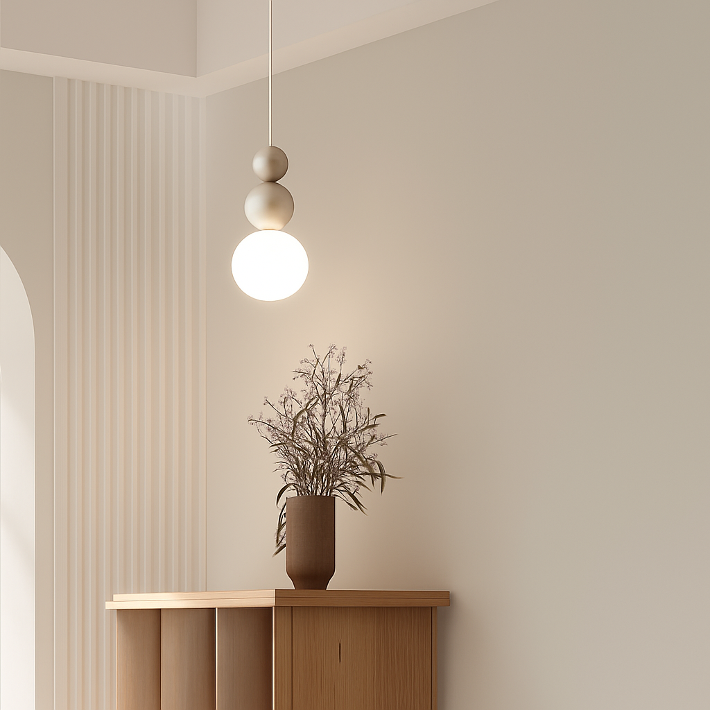 suspension danoise led boule lumineuse pour décoration intérieure