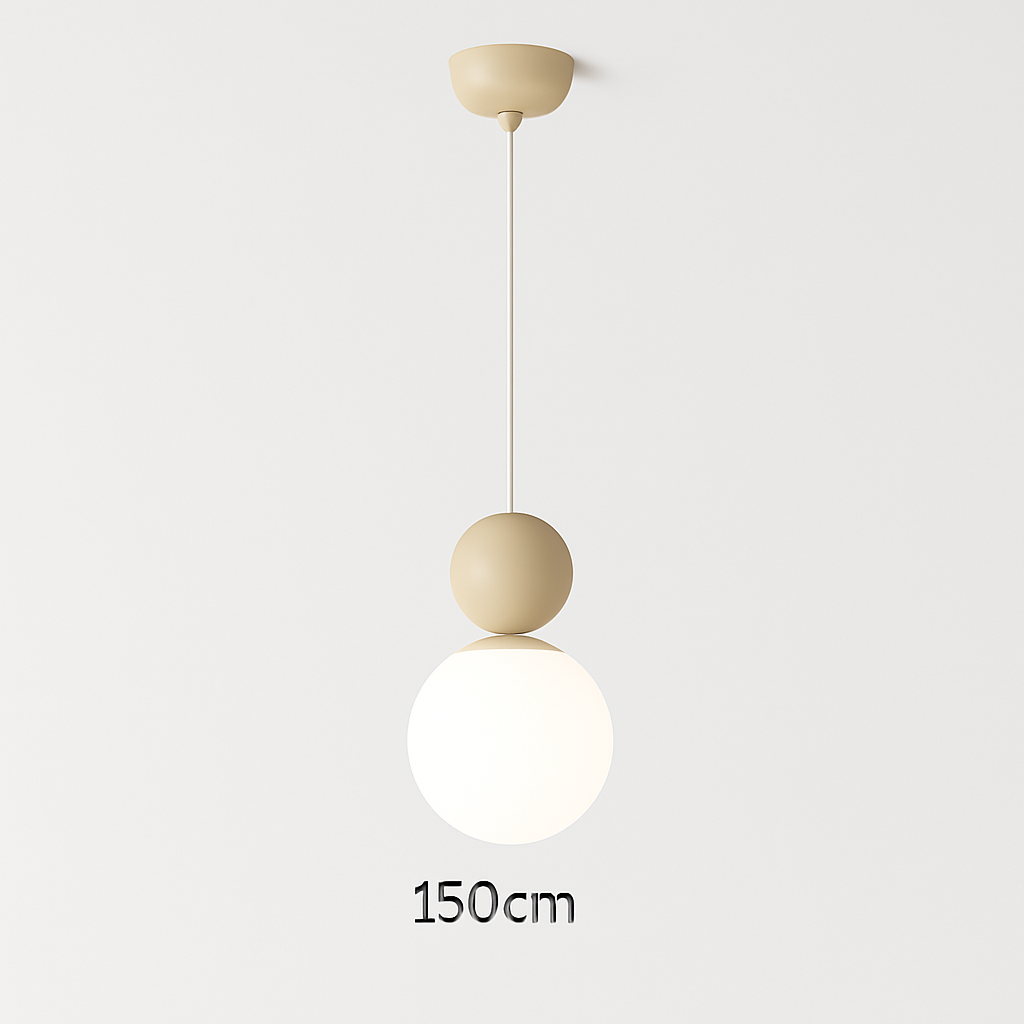 suspension danoise led boule lumineuse pour décoration intérieure
