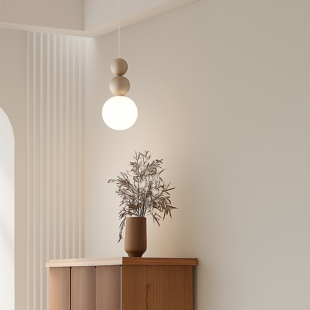 suspension danoise led boule lumineuse pour décoration intérieure