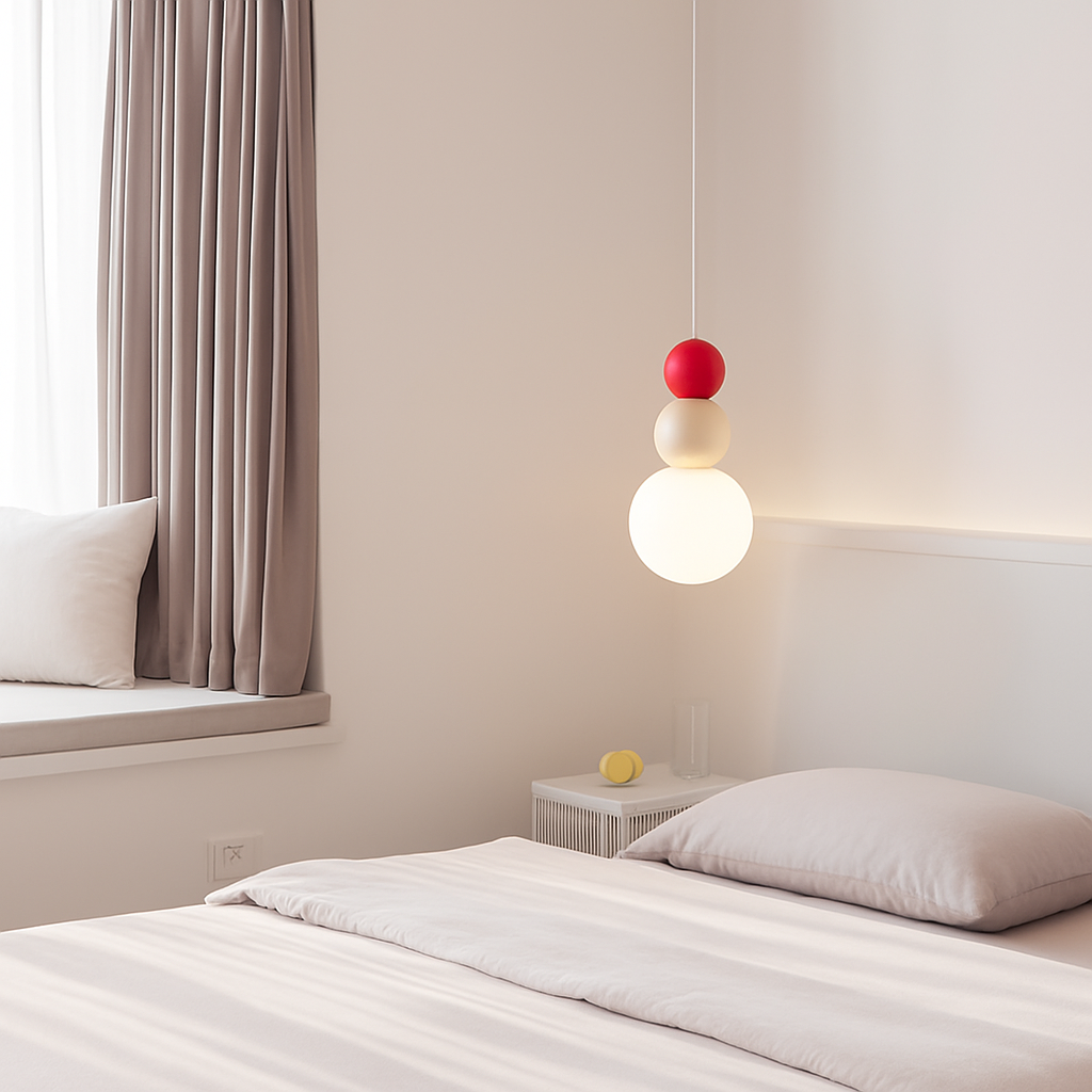 suspension danoise led boule lumineuse pour décoration intérieure