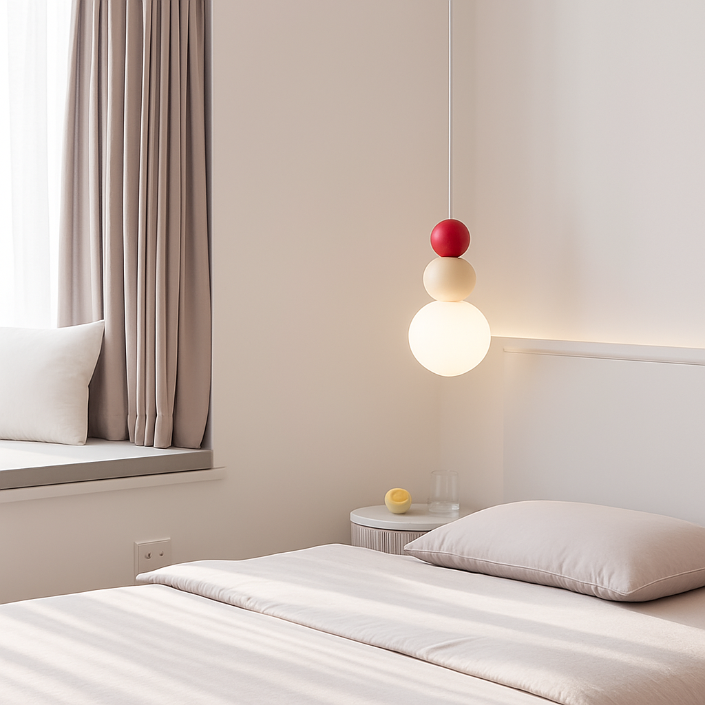 suspension danoise led boule lumineuse pour décoration intérieure