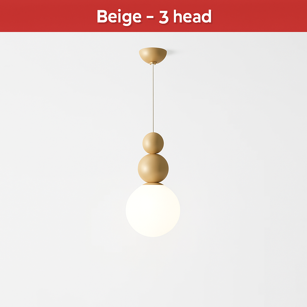 suspension danoise led boule lumineuse pour décoration intérieure