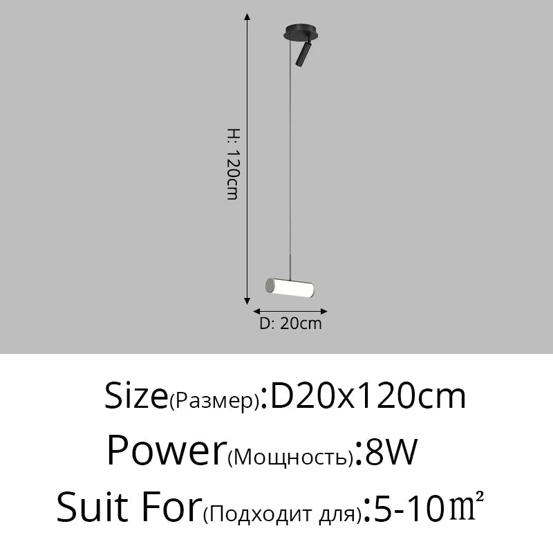 suspension de chevet luxe minimaliste petit lustre moderne