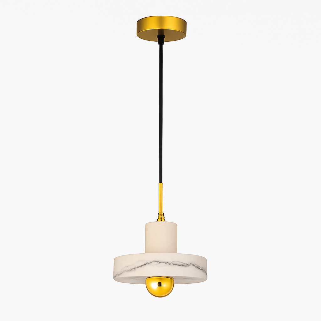 suspension de luxe en marbre pour intérieur décoratif