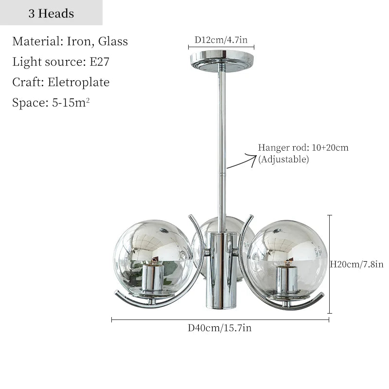 suspension design bauhaus pour décoration intérieure moderne