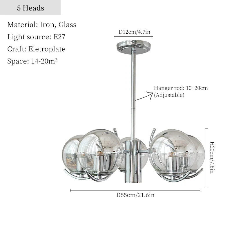 suspension design bauhaus pour décoration intérieure moderne