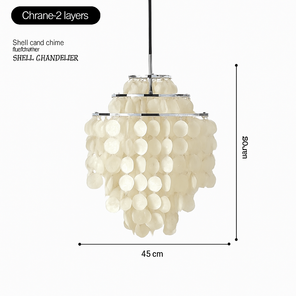suspension design coquille italienne pour restaurant et intérieur