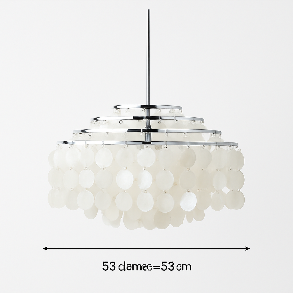 suspension design coquille italienne pour restaurant et intérieur