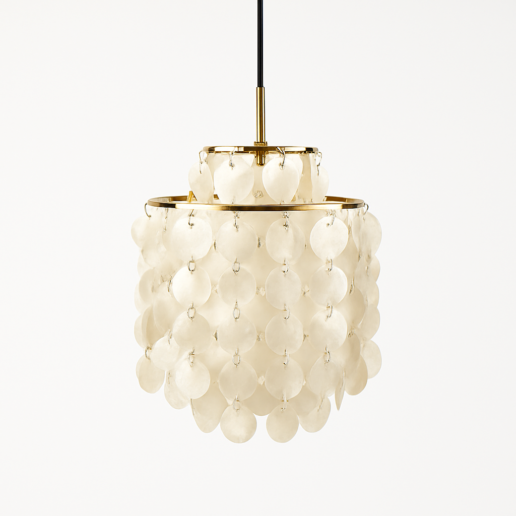 suspension design coquille italienne pour restaurant et intérieur