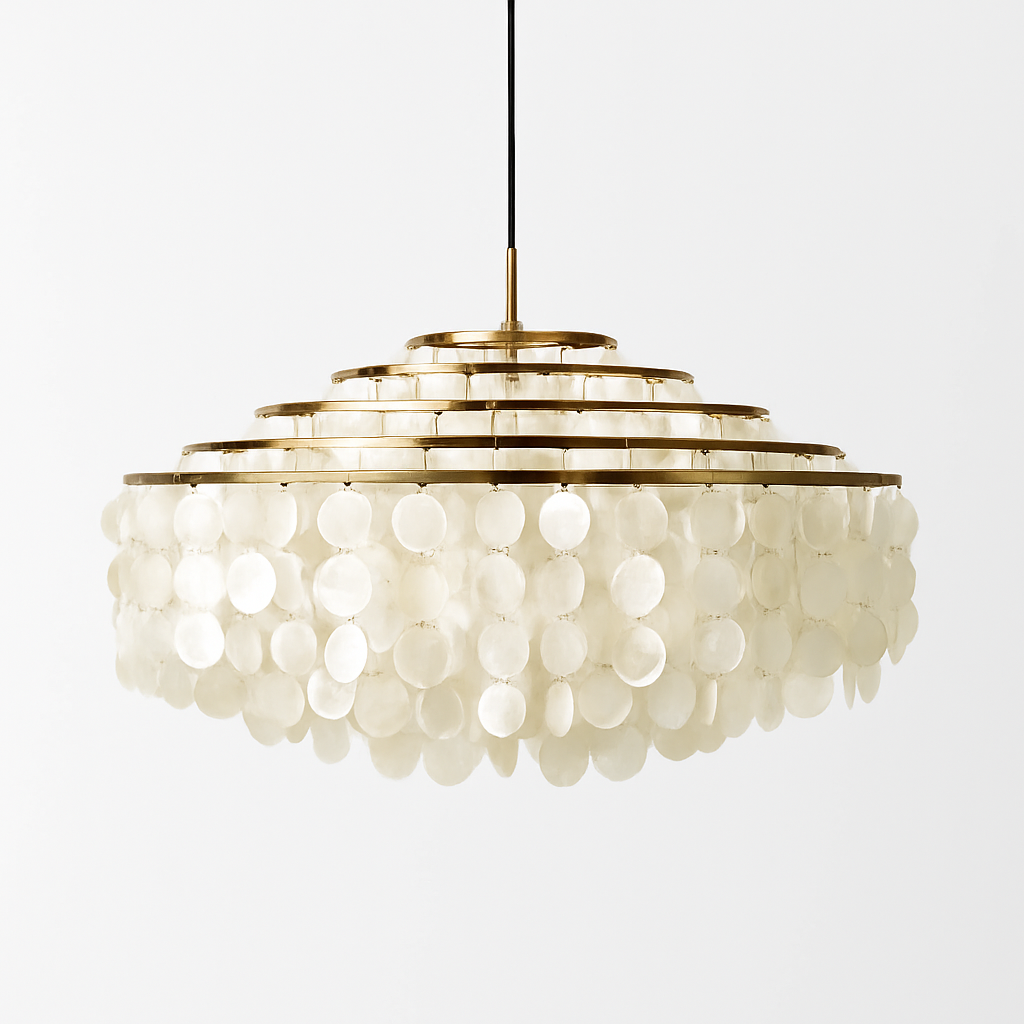 suspension design coquille italienne pour restaurant et intérieur