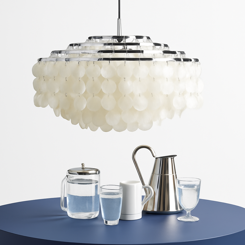 suspension design coquille italienne pour restaurant et intérieur