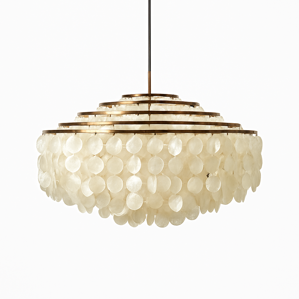 suspension design coquille italienne pour restaurant et intérieur