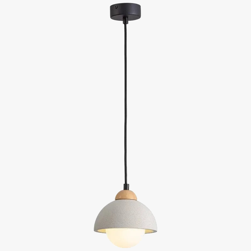 suspension design en ciment pour intérieur moderne et décoratif