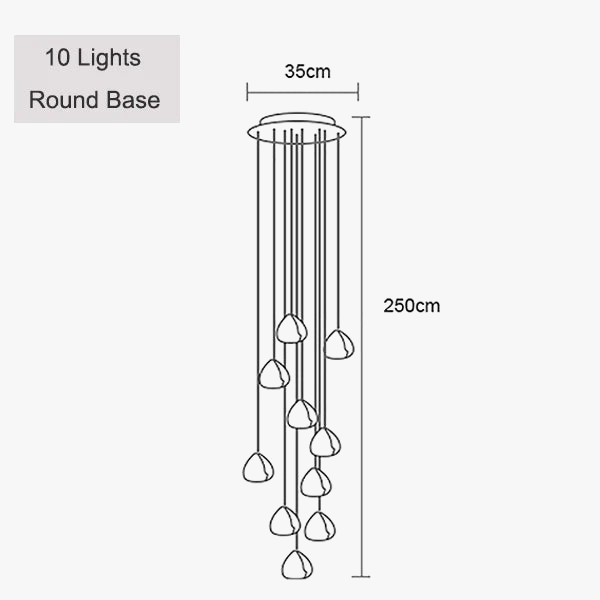 suspension design en cristal pour un éclairage moderne élégant