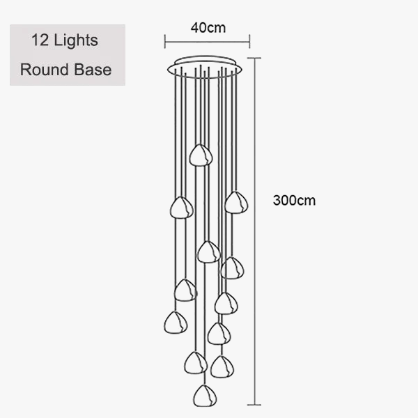 suspension design en cristal pour un éclairage moderne élégant